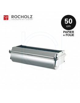 ZAC, wall dispenser, roll width 50 cm, serrated tear bar