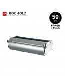 Rolhouder 50cm voor inpakpapier + cellofaanfolie, wandmodel Rocholz ZAC ZAC serie Rocholz rolhouders