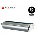 Rolhouder 80cm voor inpakpapier + cellofaanfolie, wandmodel Rocholz ZAC ZAC serie Rocholz rolhouders
