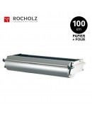 Rolhouder 100cm voor inpakpapier + cellofaanfolie, wandmodel Rocholz ZAC ZAC serie Rocholz rolhouders
