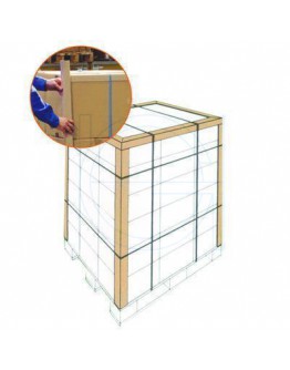 Cardboard corner profiles  ECO 45mm x 100 cm - 100pcs