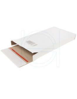White postal boxes "Mailbox" A5 160x250x28mm