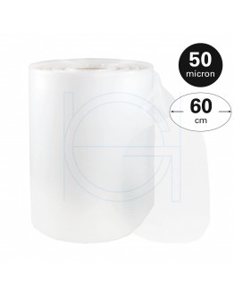 Tube film roll 50µ, 60cm x 450m 