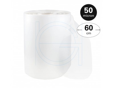 Tube film roll 50µ, 60cm x 450m  Tubulair film