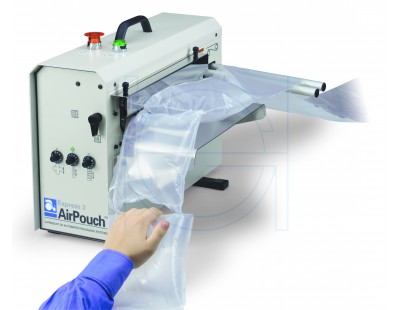 AirPouch aircushion film 20x10cm transp. 1600mtr Protective materials