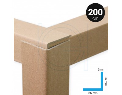 Hoekprofielen ECO karton 35mm, 200cm - 100 stuks Productbescherming