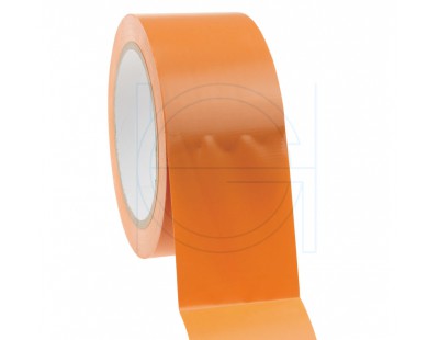 Bouwtape Betontape PVC oranje 50mm/33m, 150my Tape 