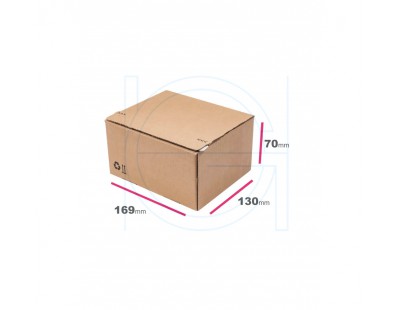 VerzendBox 1 - 169x130x70mm Verzendverpakkingen